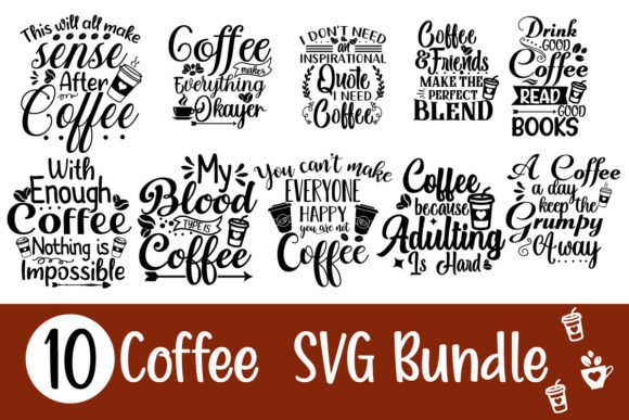 Download Coffee Svg Bundle,Coffee Sublimation - Coffee svg Collection
